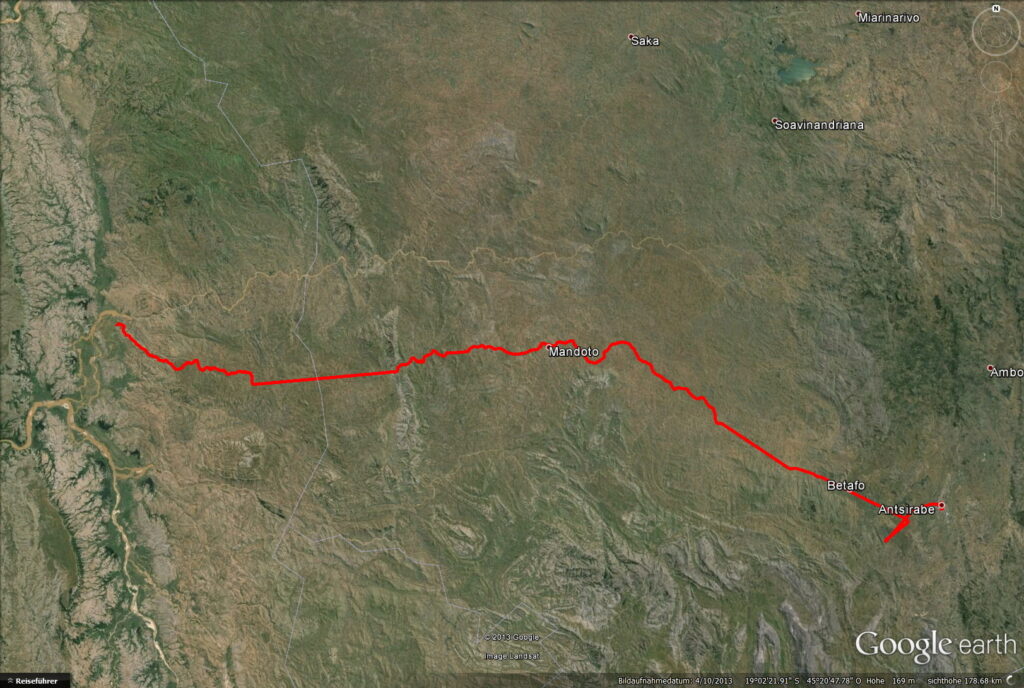 Antsirabe nach Miandrivazo Antsirabe nach Miandrivazo